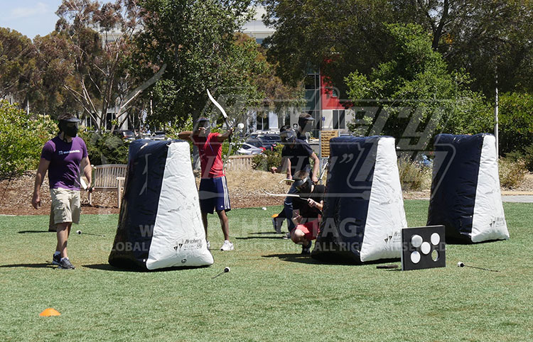 Facebook employees experience Archery Tag